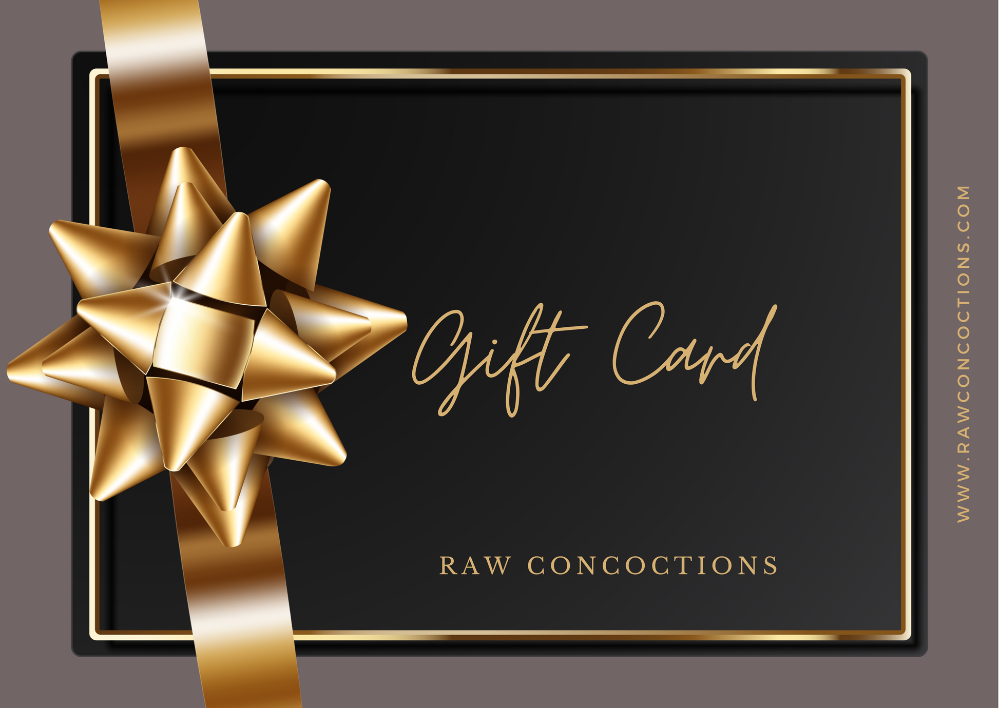 Gift Card - Raw Concoctions